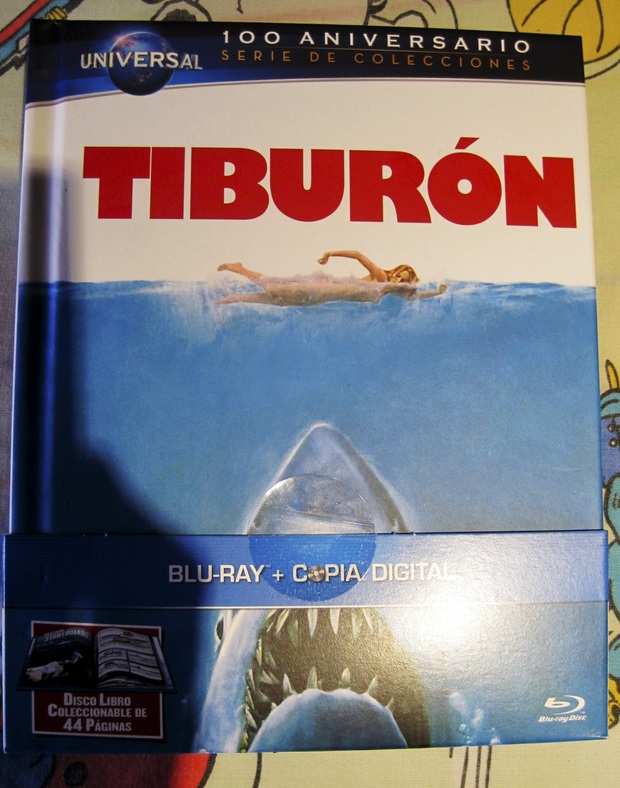Tiburón: Blu Ray Digibook Delantera