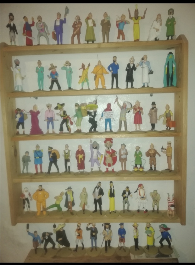 #4 Coleccion Figuras Tintín. Altaya