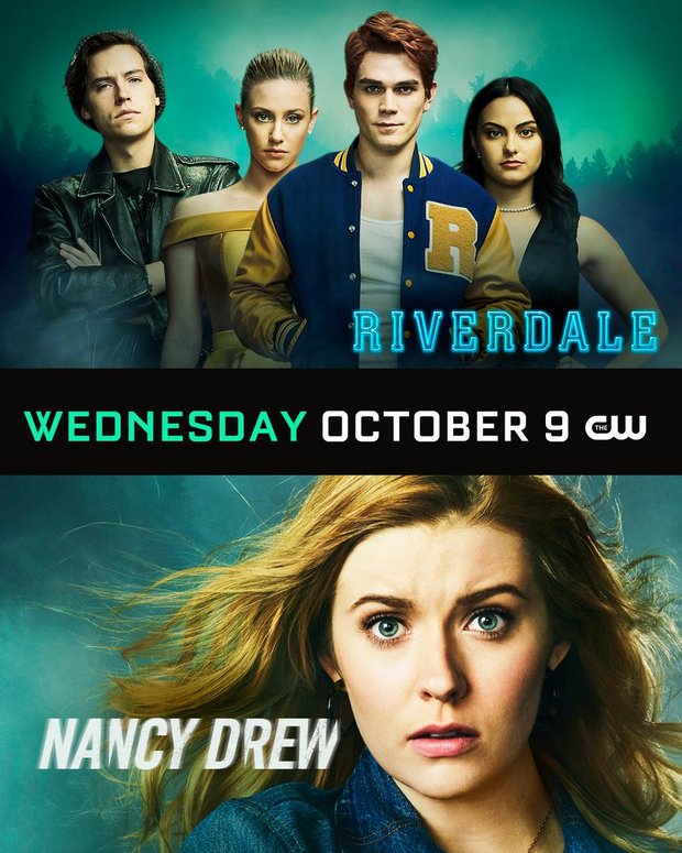 Estreno de Nancy Drew y de la 4 temporada de Riverdale en octubre