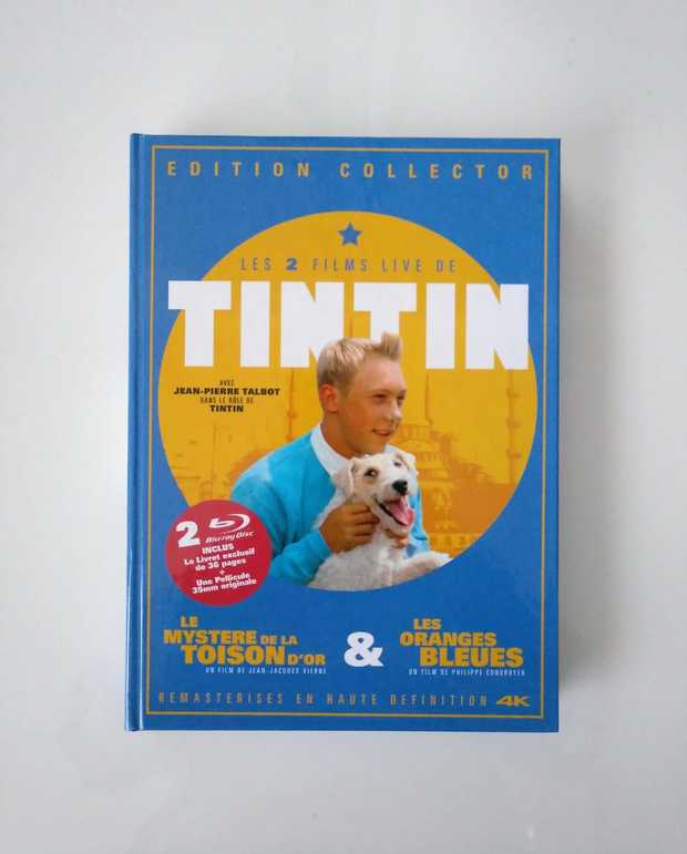 Mediabook coleccionista Tintín + película 35mm