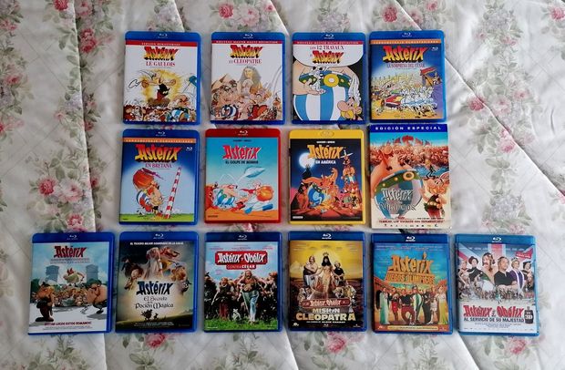 Mi colección de películas de Astérix