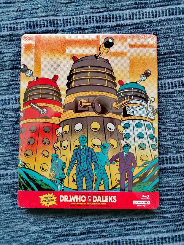 Dr. Who y los Daleks Steelbook 4K