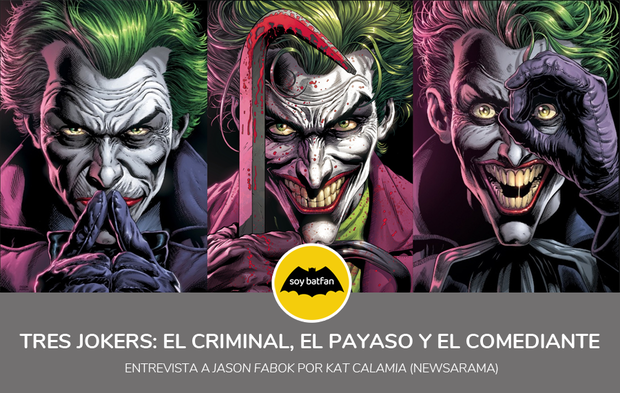 Tres Jokers: el criminal, el payaso y el comediante