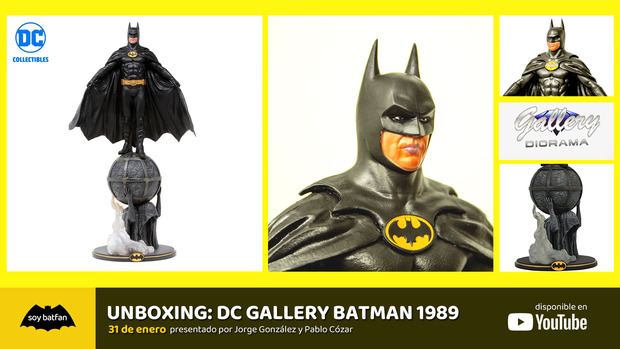 UNBOXING DC GALLERY: ‘BATMAN’ (1989) | Michael Keaton