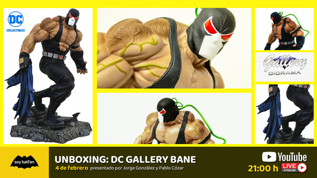 UNBOXING: DC GALLERY BANE | Knightfall