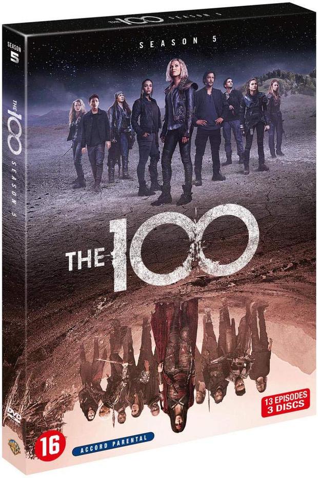 los 100 temporada 5 dvd con castellano. edición francesa
