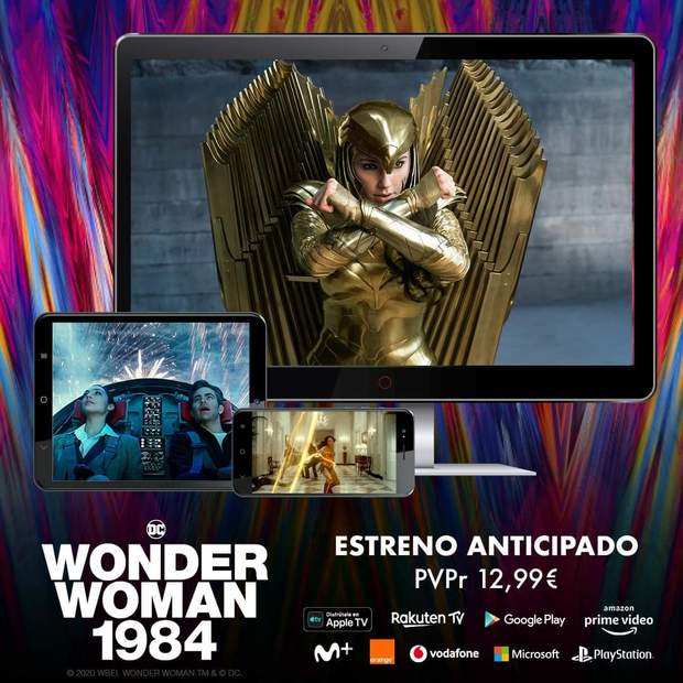 Wonder Woman 1984. Estreno VOD