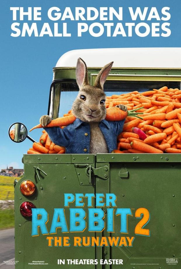 Peter Rabbit 2: a la fuga. Próximamente en blu-ray