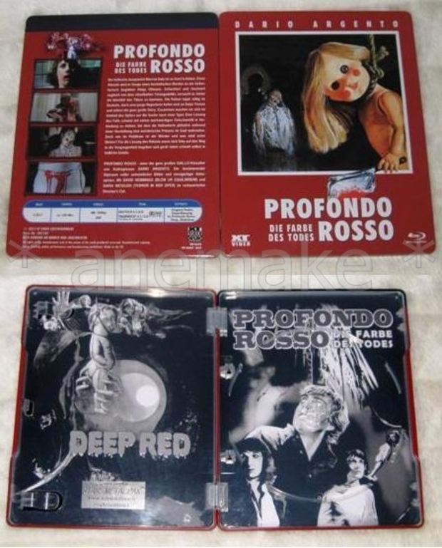 Rojo Oscuro / Profondo Rosso - Blu-Ray Steelbook / Metalpak - Suiza