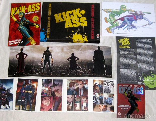 Kick-Ass - Box Set UK - Contenido
