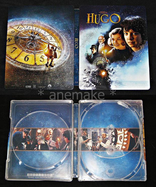 La Invención de Hugo - Steelbook (3D + 2D + DVD)