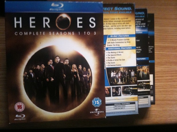 Heroes serie tv digipack uk