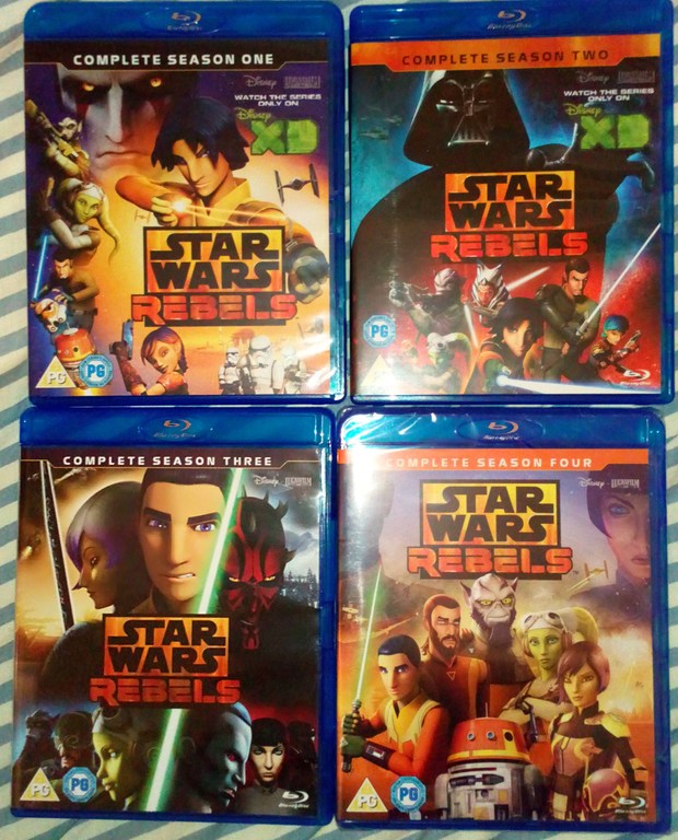 y con la cuarta temporada: colección completa de Rebels