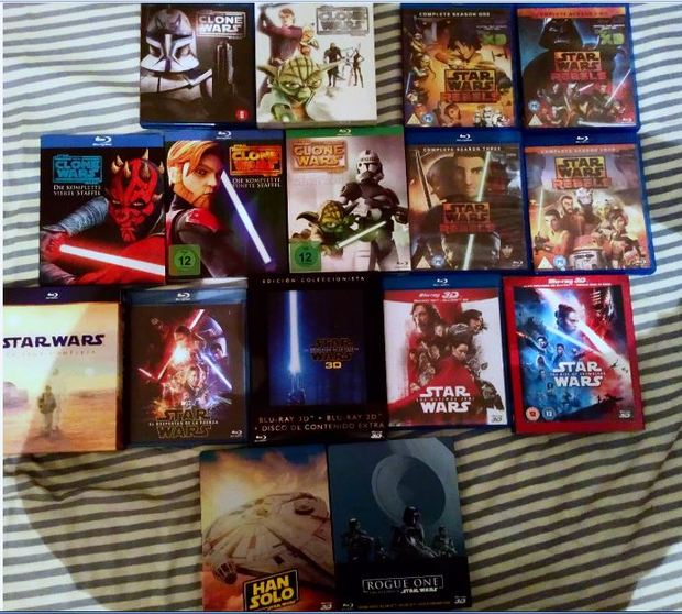 Coleccion completa de Star Wars... en BD