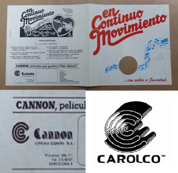 Curiosidad: ¿El primer logo de Cannon era igual que el de Carolco?