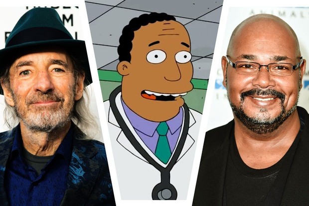 Cambian la voz del Dr. Hibbert en "Los Simpson" para que tenga voz de negro, como el personaje.