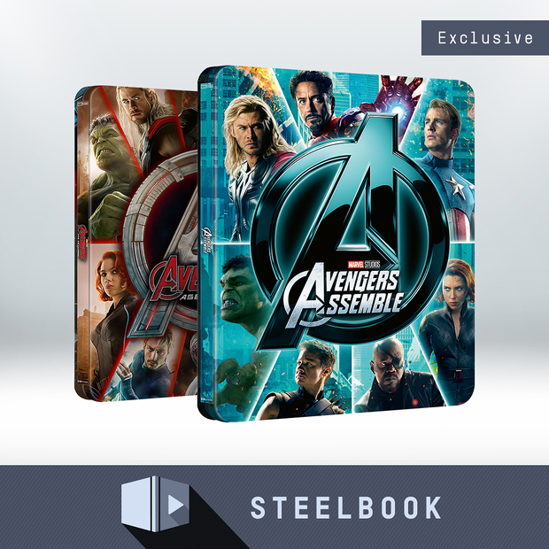 Reservas abiertas Steelbooks Avengers 4K