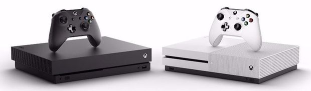Xbox one S vs Xbox one X