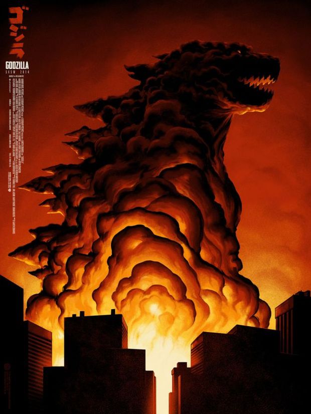Poster Mondo 'Godzilla'