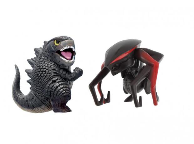 Muñecos Chibi de 'Godzilla'