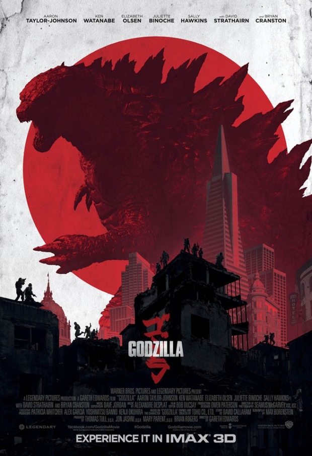 Poster para IMAX de 'Godzilla'