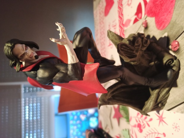 Morbius cómic statue