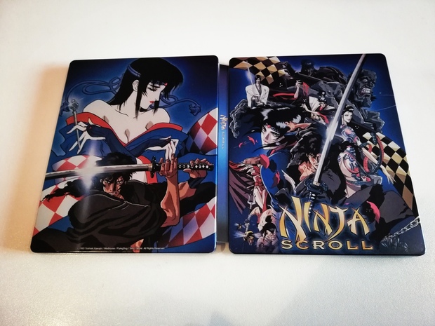 Ninja Scroll Steelbook Blu Ray + Dvd