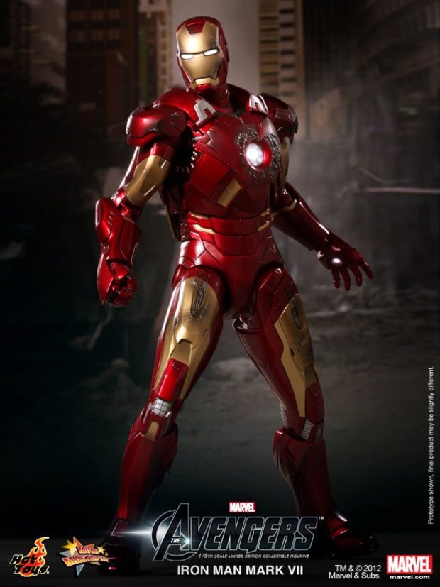 Iron Man en Los Vengadores Mark 7