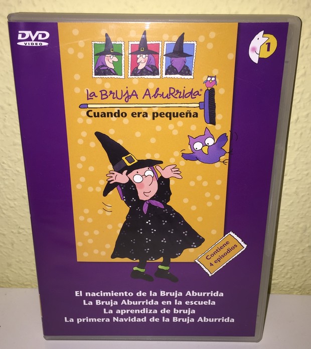 Serie Olvidada: "La Bruja Aburrida" / "La Bruixa Avorrida" (1998) Edición DVD Volúmen 1