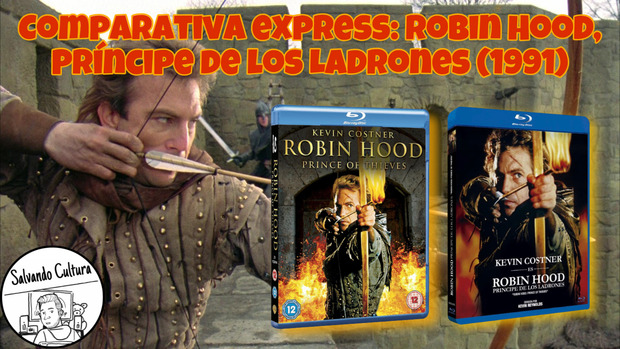 Comparativa express: Robin Hood, príncipe de los ladrones (1991)