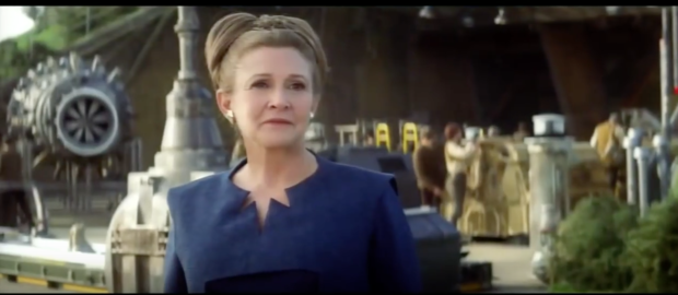 nueva imagen de Leia en "The Force Awakens"