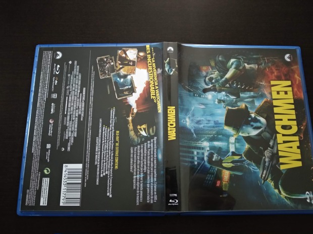 Watchmen Blu ray Horizontal - Caratula