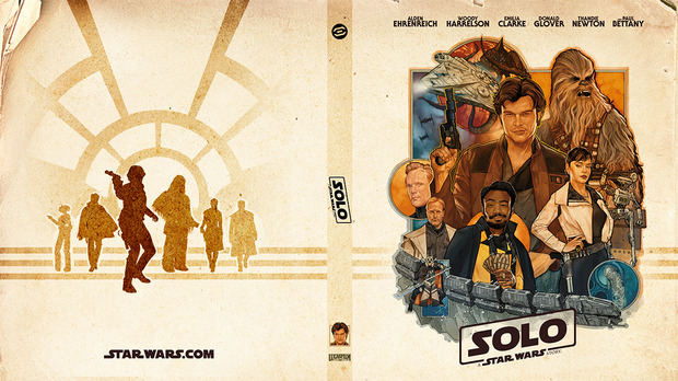 Carátula/Slipcover custom oficial para Han Solo