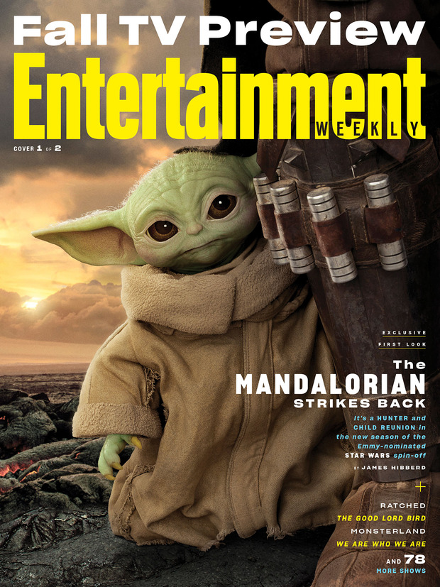 2 portadas y nuevas imágenes de EL MANDALORIANO 2 en Entertainment Weekly