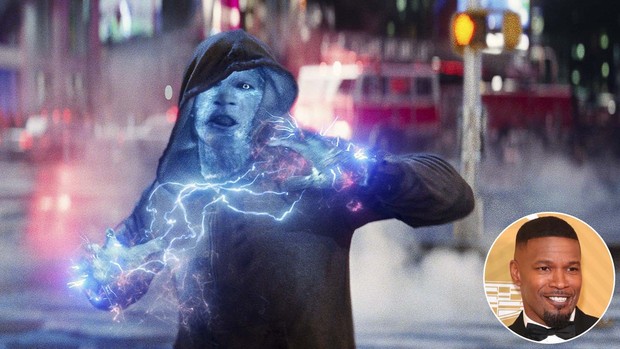 Dice TheHollywoodReporter que Jamie Foxx está a punto de volver como Electro en Spider-man 3