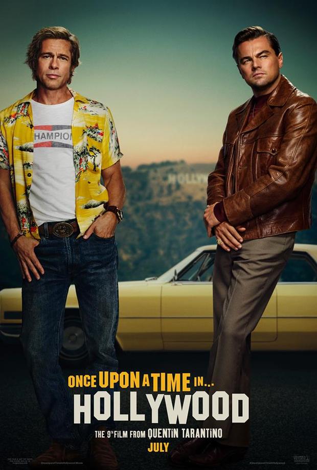 ONCE UPON A TIME IN HOLLYWOOD, póster.