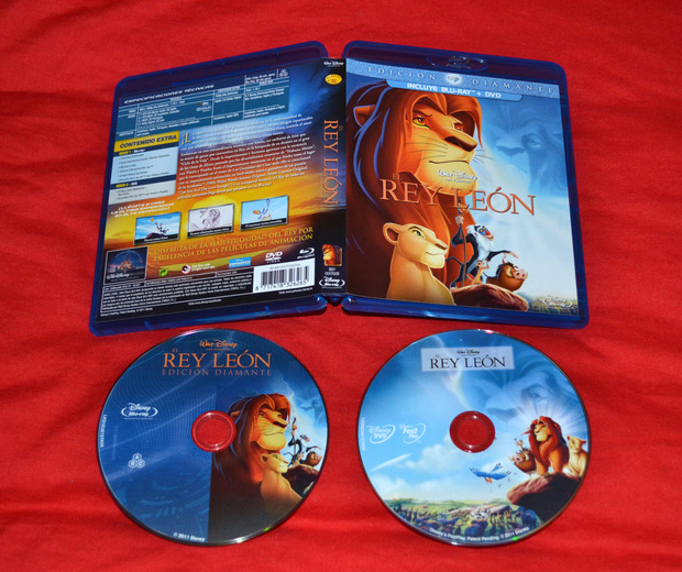 El Rey León (Edición Diamante BD+DVD) [discos]