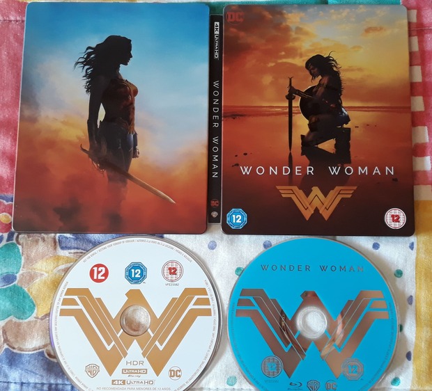 "Wonder Woman" - steelbook 4K + BD (edición UK)