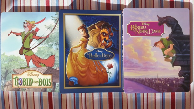 Steelbooks Disney exclusivos de Fnac Francia