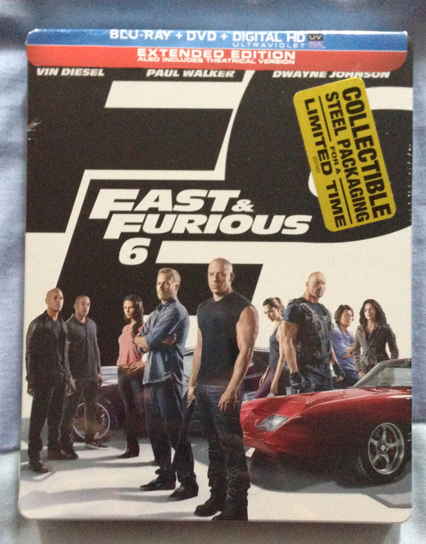 Fast & Furious 6 Steelbook Edición USA