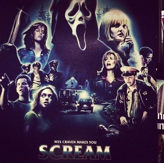 Poster "SCREAM" Ochentero 