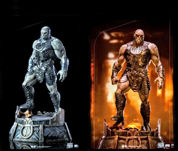 Brutal estatua de Darkseid basada en La Liga de la Justicia de Zack Snyder.