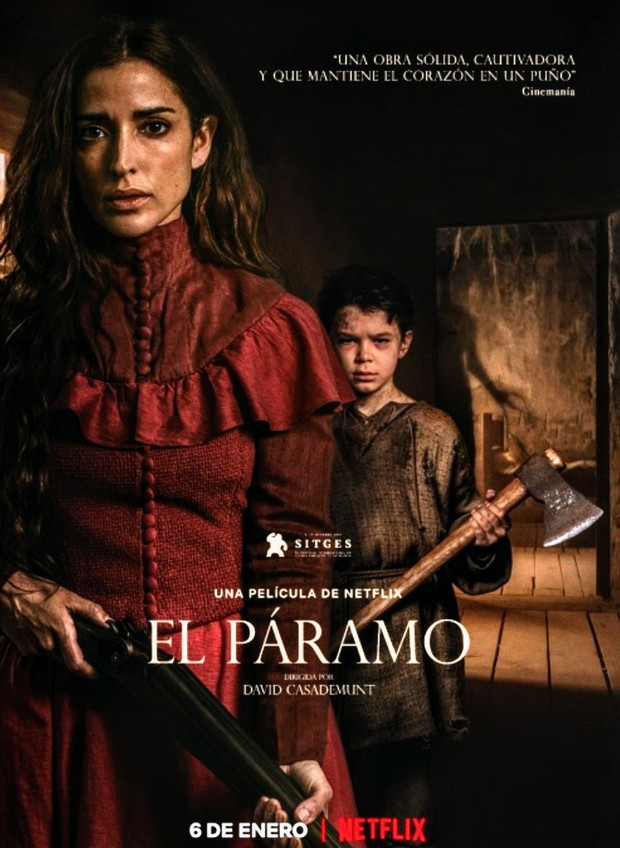 Tráiler de «El Páramo», película de terror de Netflix.