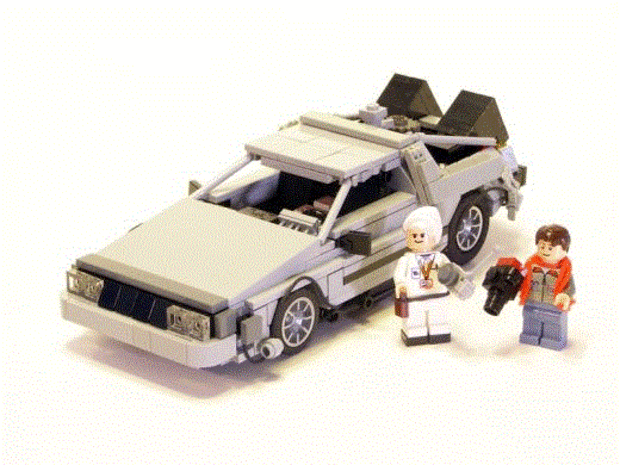 DeLorean Lego (tus deseos se cumplen LRodriguez :p)