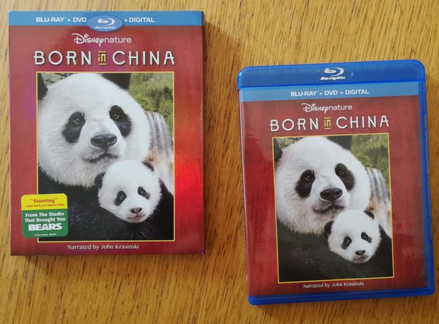 Disneynature Born in China - Edición USA con idioma español latino (INEDITA)