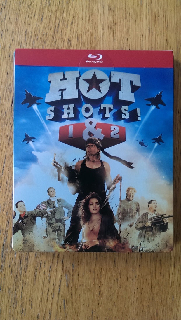 Hot Shots 1 y 2 - edición francesa con idioma español
