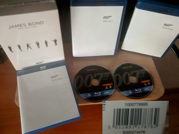 Pack BD James Bond - Italia