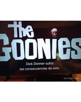 Comentarios Audio "Los Goonies"