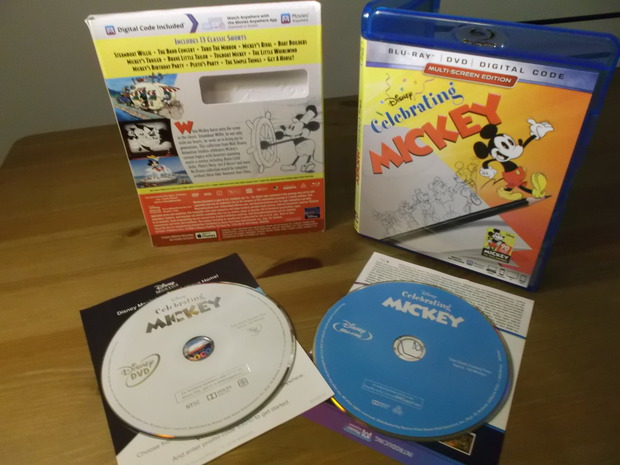 Celebrating Mickey-90 Anniversary-Bd/Dvd- Edition Usa