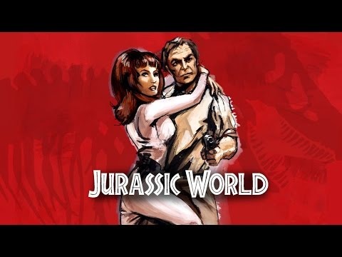 Así sería Jurassic World en 1978
